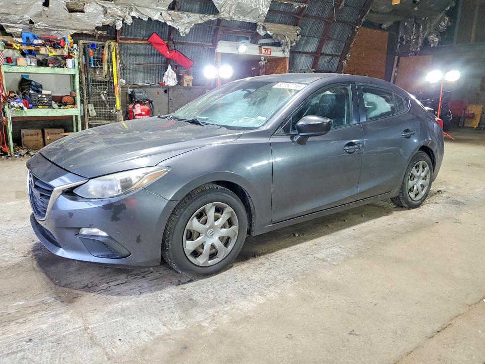 62152716 :رقم المزاد ، JM1BM1T72F1224921 vin ، 2015 Mazda 3 مزاد بيع
