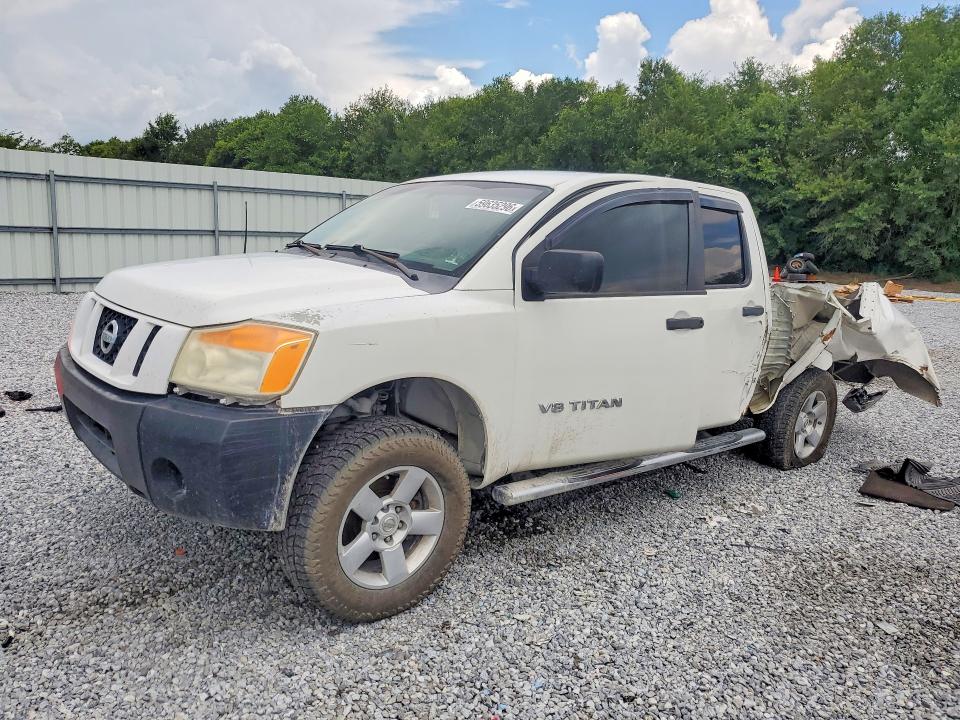 2008 Nissan Titan მანქანა იყიდება აუქციონზე, vin: 1N6BA07D78N343981, აუქციონის ნომერი: 59635296