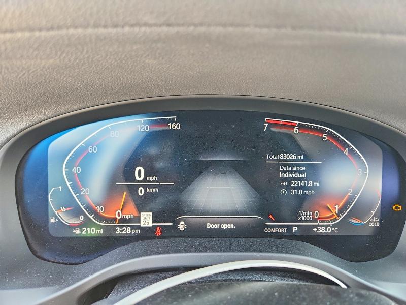 2021 Bmw X3 მანქანა იყიდება აუქციონზე, vin: 5UXTY5C08M9F54503, აუქციონის ნომერი: 59687436