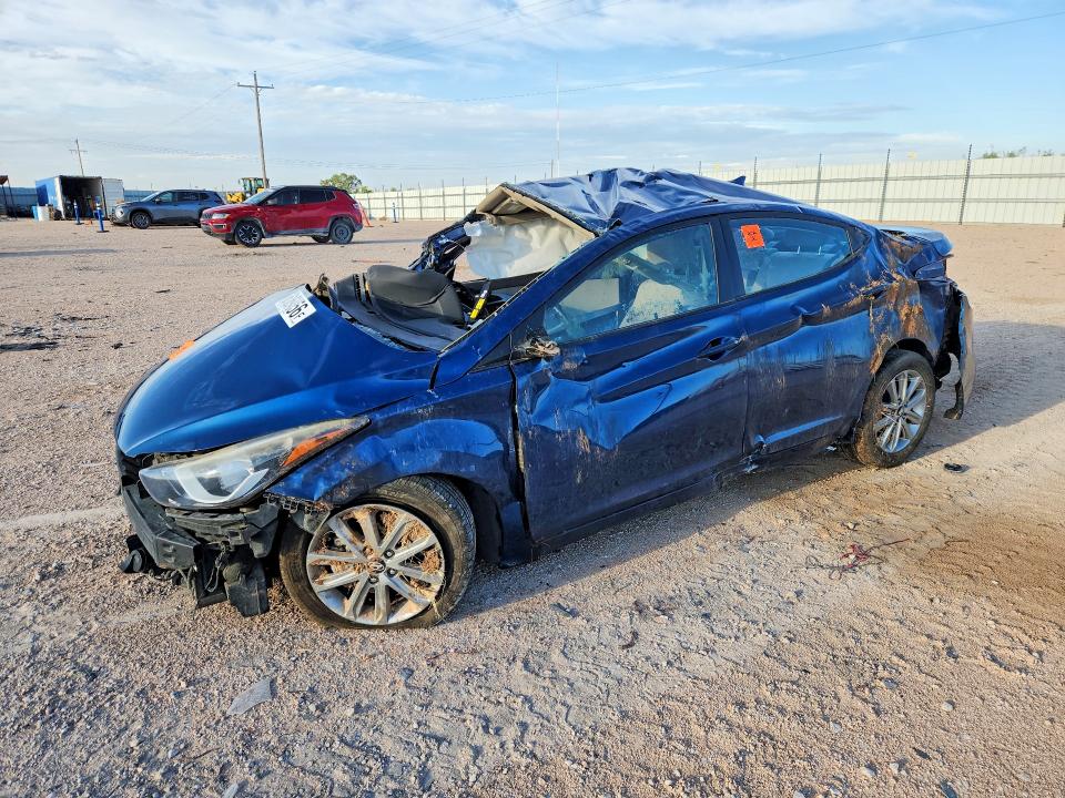 61694856 :رقم المزاد ، KMHDH4AE7EU060848 vin ، 2014 Hyundai Elantra مزاد بيع