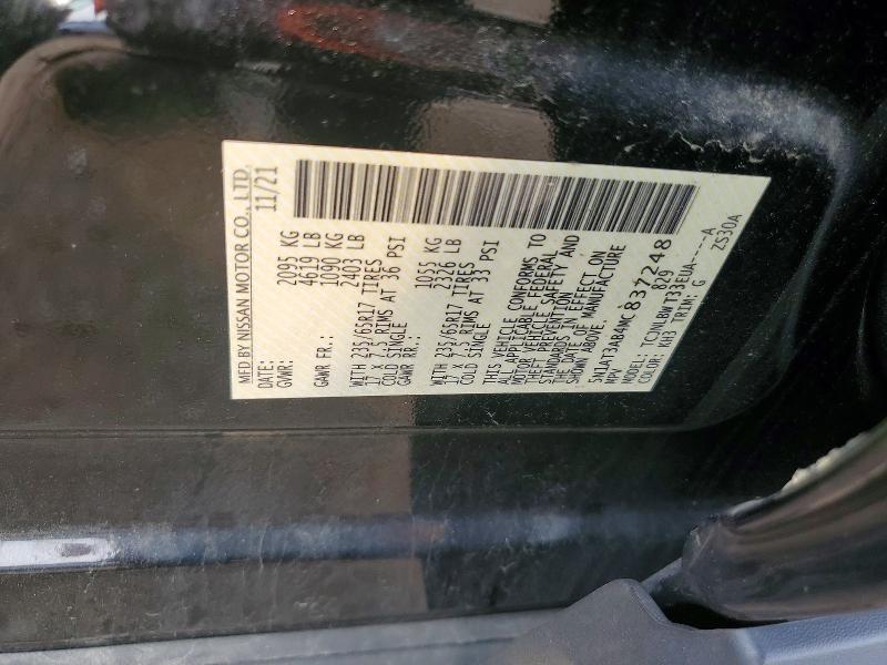 Продажа на аукционе авто 2021 Nissan Rogue, vin: 5N1AT3AB4MC837248, номер лота: 61308216