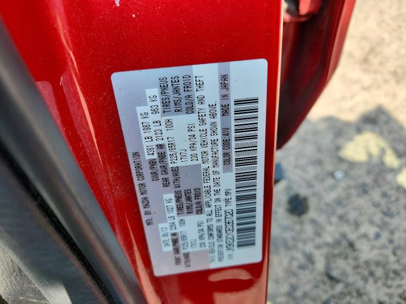 61000596 :رقم المزاد ، JM3KE2CY0E0367020 vin ، 2014 Mazda Cx-5 مزاد بيع