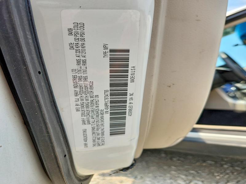 Aukcja sprzedaży 2009 Subaru Outback, vin: 4S4BP61C797347793, numer aukcji: 60117576
