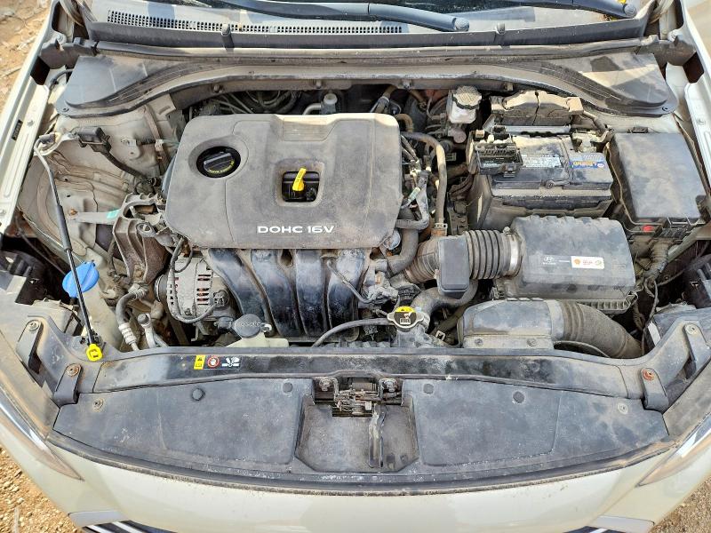 60513896 :رقم المزاد ، 5NPD74LFXHH182776 vin ، 2017 Hyundai Elantra مزاد بيع