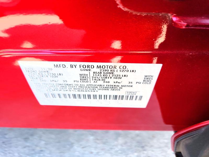 Aukcja sprzedaży 2020 Ford Edge, vin: 2FMPK3K91LBB45391, numer aukcji: 62324526