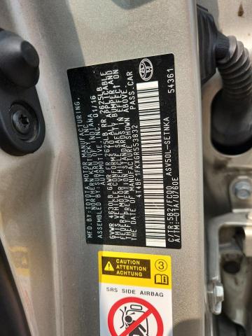 2016 Toyota Camry მანქანა იყიდება აუქციონზე, vin: 4T4BF1FKXGR553832, აუქციონის ნომერი: 60211766
