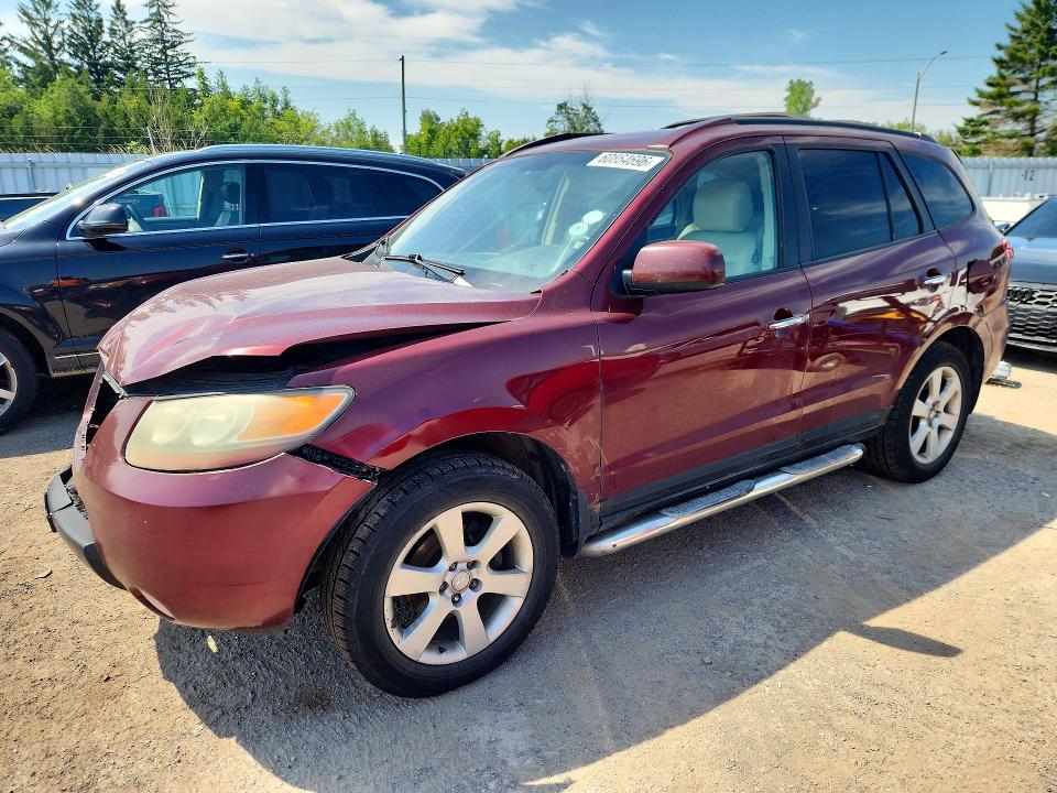 2007 Hyundai Santa Fe მანქანა იყიდება აუქციონზე, vin: 5NMSH73EX7H070231, აუქციონის ნომერი: 60864696
