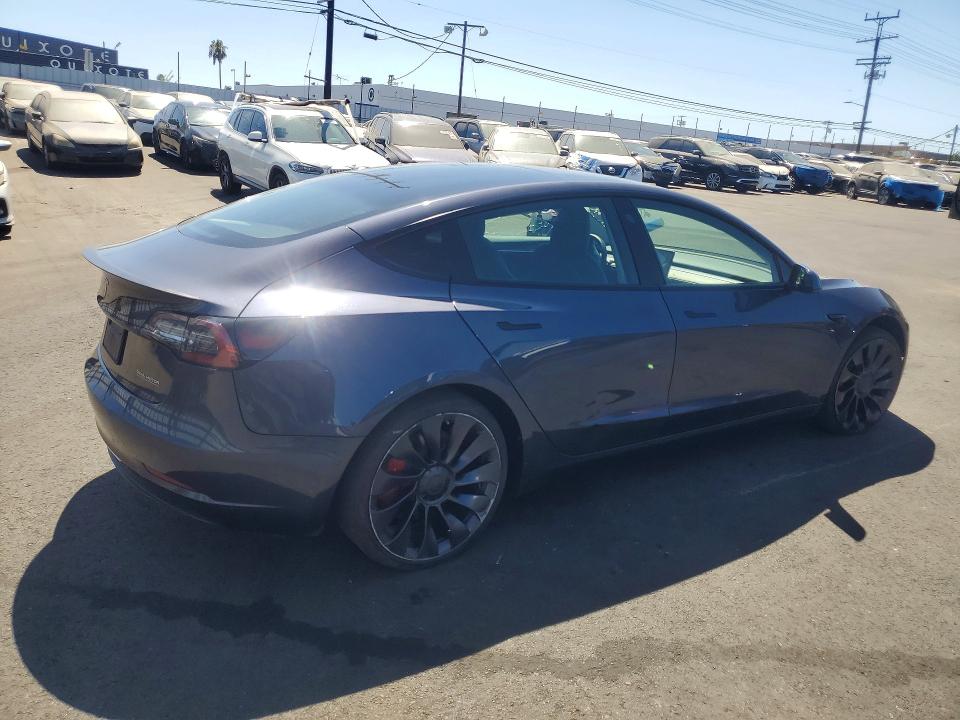 Auction sale of the 2022 Tesla Model 3, vin: 5YJ3E1EC2NF155942, lot number: 62448706
