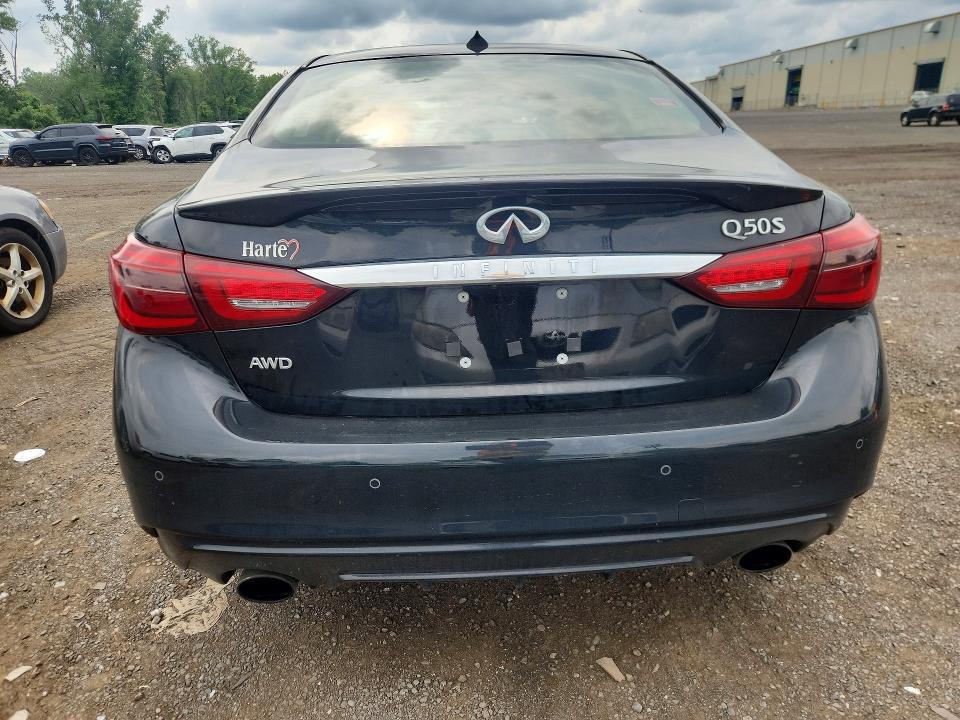 2019 Infiniti Q50 მანქანა იყიდება აუქციონზე, vin: JN1EV7AR2KM550344, აუქციონის ნომერი: 62892386
