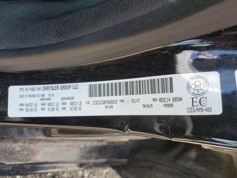 Продаж на аукціоні авто 2015 Chrysler 200, vin: 1C3CCCCG8FN520316, номер лоту: 61834456