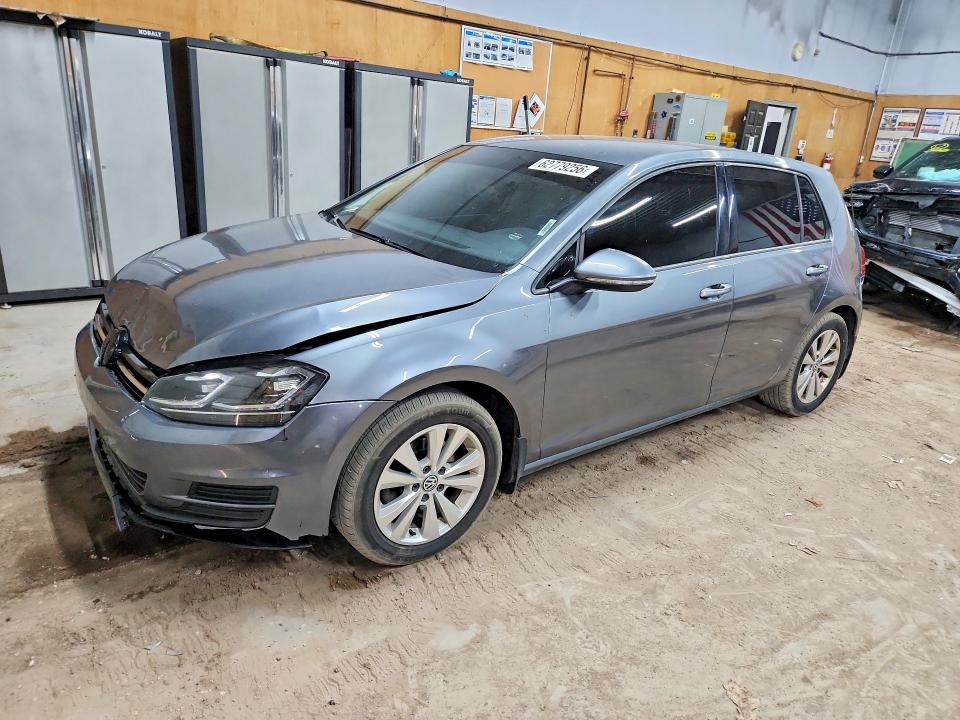 2015 Volkswagen Golf მანქანა იყიდება აუქციონზე, vin: 3VW2A7AU6FM013614, აუქციონის ნომერი: 62779256