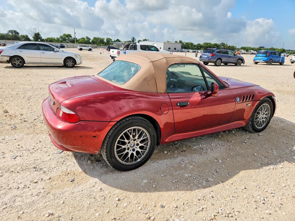 Aukcja sprzedaży 2000 Bmw Z3, vin: WBACH3341YLF44250, numer aukcji: 58039976