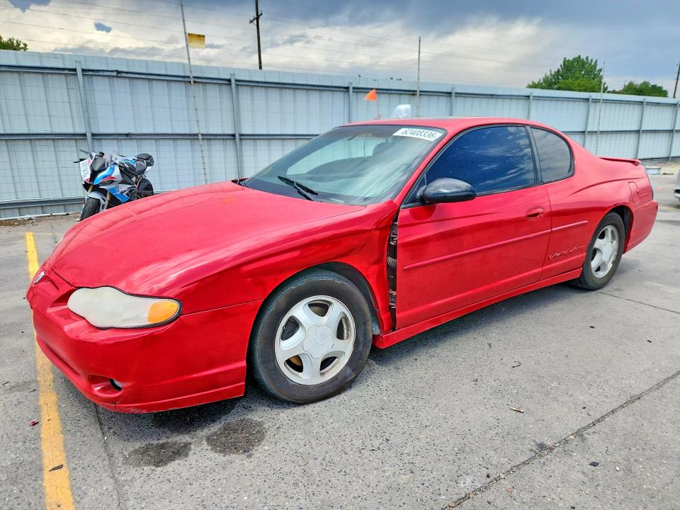 2002 Chevrolet Monte Carlo მანქანა იყიდება აუქციონზე, vin: 2G1WX15K129235997, აუქციონის ნომერი: 62408336