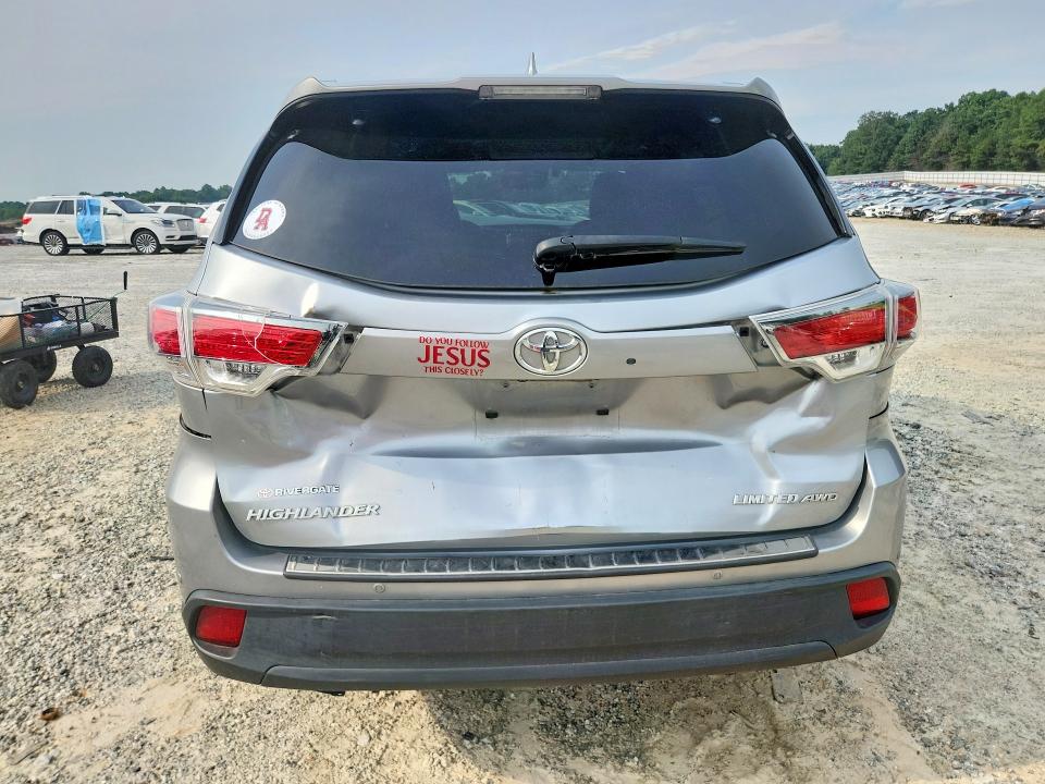 2016 Toyota Highlander მანქანა იყიდება აუქციონზე, vin: 5TDDKRFH5GS313274, აუქციონის ნომერი: 62124536