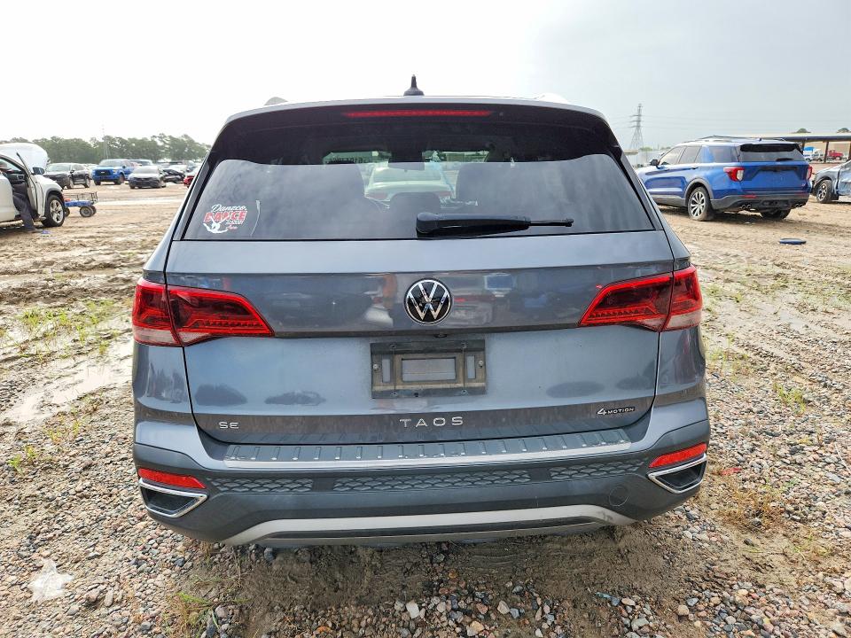 2022 Volkswagen Taos მანქანა იყიდება აუქციონზე, vin: 3VVWX7B21NM044432, აუქციონის ნომერი: 61047866