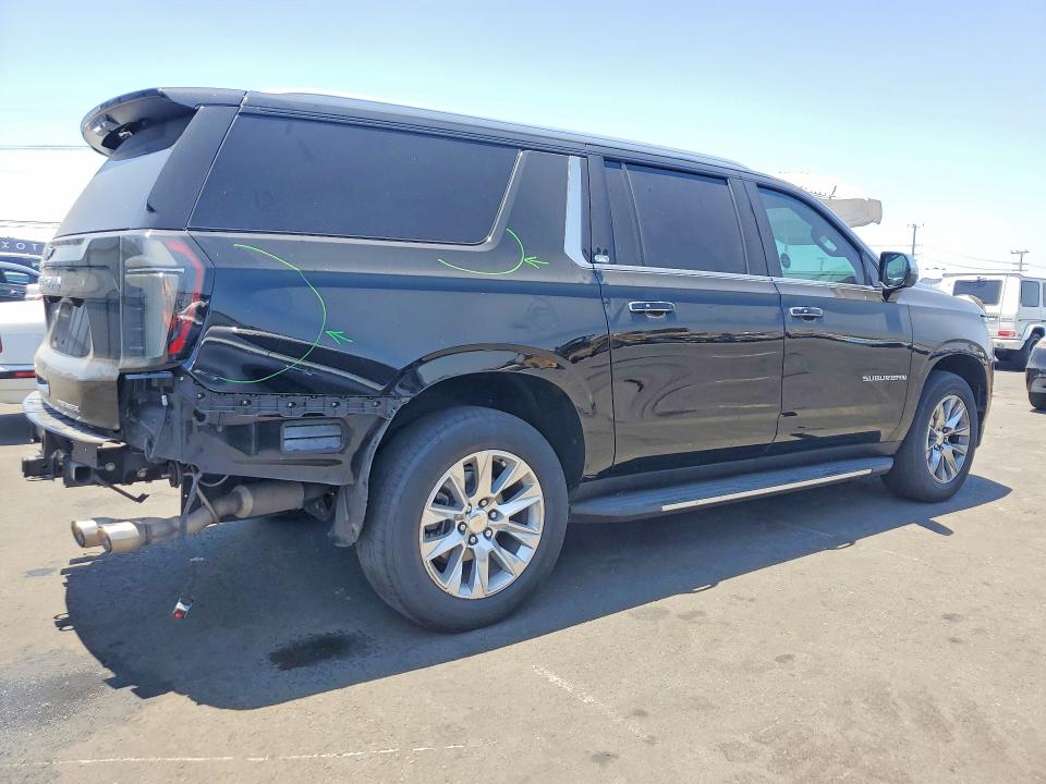 2025 Chevrolet Suburban მანქანა იყიდება აუქციონზე, vin: 1GNS5FRD4SR150282, აუქციონის ნომერი: 60590636