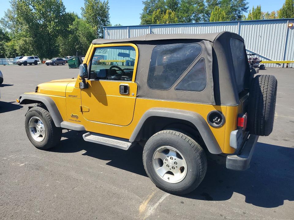 62975276 :رقم المزاد ، 1J4FA49S53P308354 vin ، 2003 Jeep Wrangler / Tj مزاد بيع