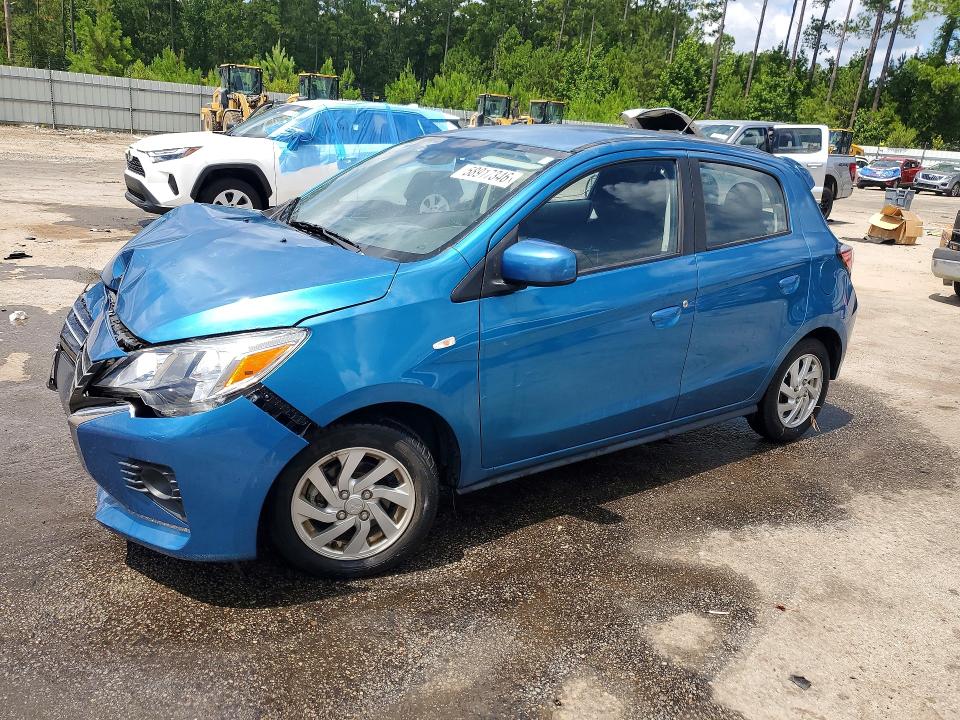 58917346 :رقم المزاد ، ML32AUHJ0RH004450 vin ، 2024 Mitsubishi Mirage مزاد بيع