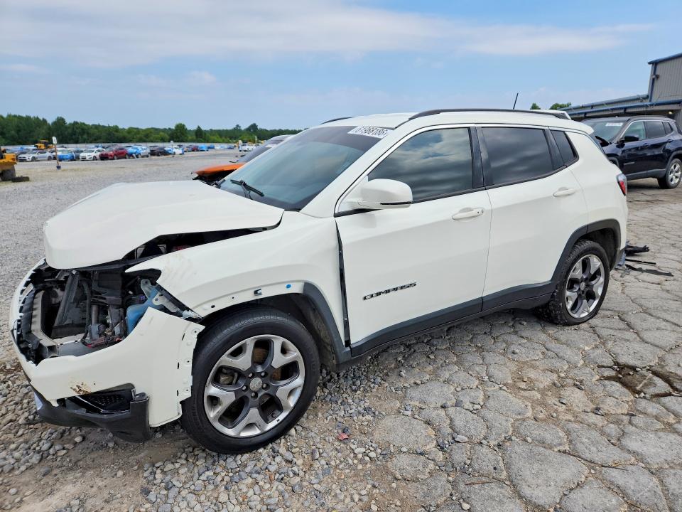 61968186 :رقم المزاد ، 3C4NJCCB7KT662407 vin ، 2019 Jeep Compass مزاد بيع