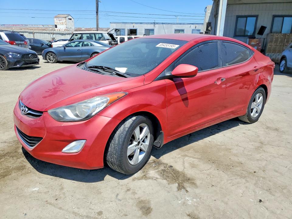 2013 Hyundai Elantra Gl მანქანა იყიდება აუქციონზე, vin: KMHDH4AE2DU947692, აუქციონის ნომერი: 85455195
