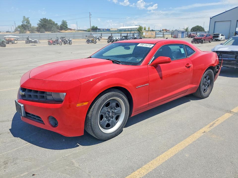 Auction sale of the 2013 Chevrolet Camaro, vin: 2G1FA1E37D9215928, lot number: 59615376