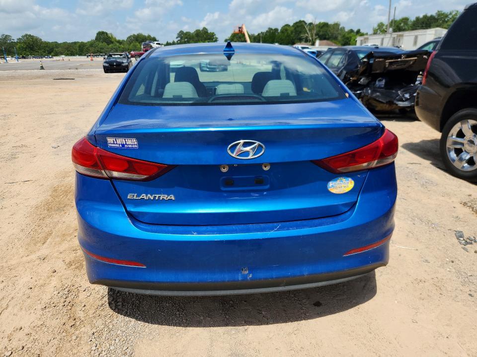 61995126 :رقم المزاد ، 5NPD84LF4HH009641 vin ، 2017 Hyundai Elantra مزاد بيع