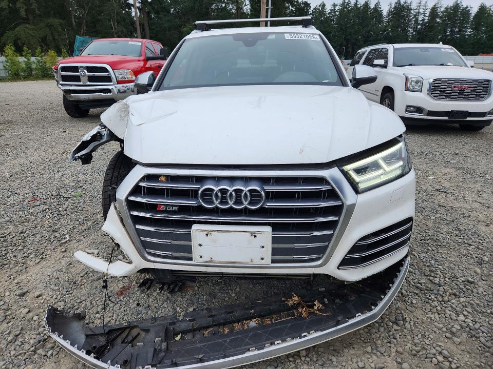 Aukcja sprzedaży 2018 Audi Sq5, vin: WA1A4AFY8J2193302, numer aukcji: 59321056