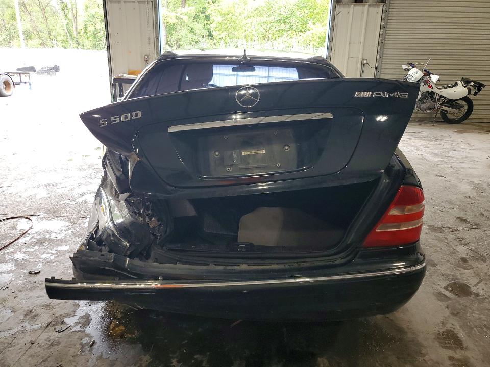 Aukcja sprzedaży 2001 Mercedes-benz S, vin: WDBNG75J21A186890, numer aukcji: 63108016