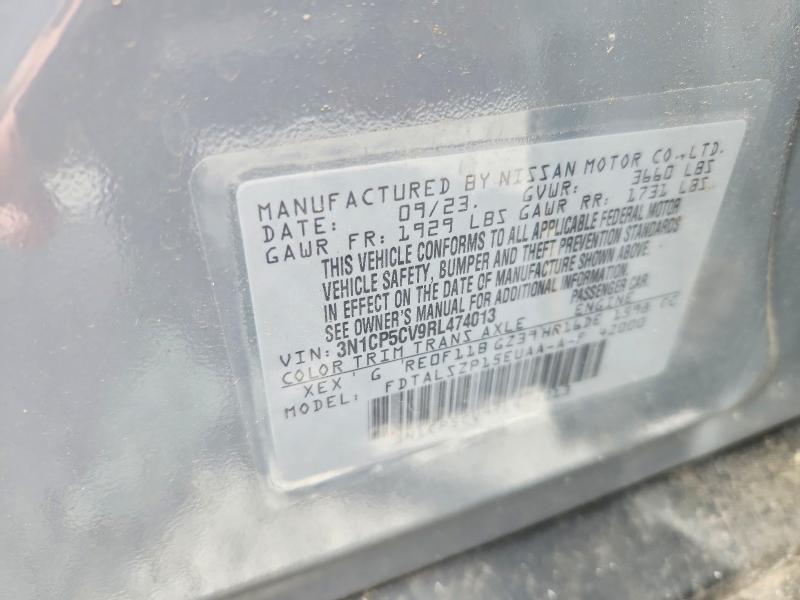 Продаж на аукціоні авто 2024 Nissan Kicks, vin: 3N1CP5CV9RL474013, номер лоту: 62348596