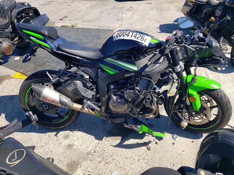 60041426 :رقم المزاد ، JKBZXJE13GA020392 vin ، 2016 Kawasaki Zx636 مزاد بيع