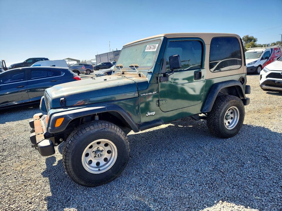 Продаж на аукціоні авто 2001 Jeep Wrangler / Tj, vin: 1J4FA29P51P314720, номер лоту: 57567356