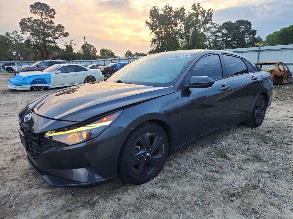 Продажа на аукционе авто 2021 Hyundai Elantra, vin: 5NPLM4AGXMH046397, номер лота: 61659086