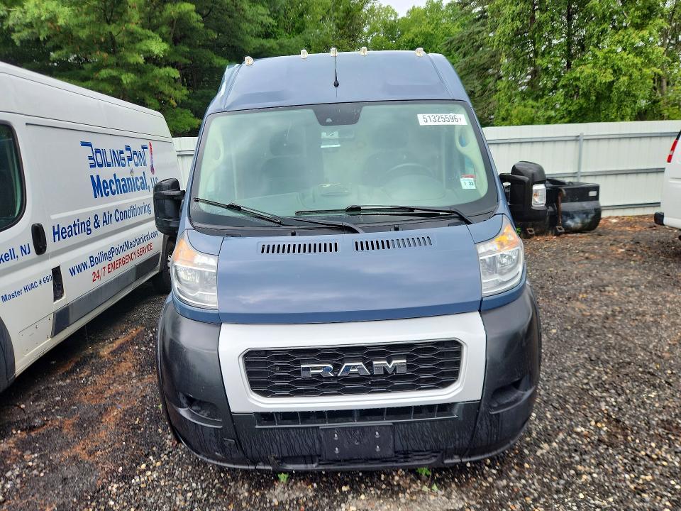 Продаж на аукціоні авто 2021 Ram Promaster 3500, vin: 3C6MRVJG3ME556694, номер лоту: 51325596