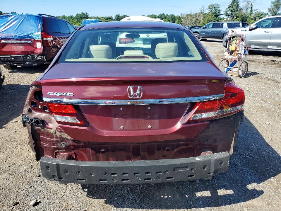 Auction sale of the 2013 Honda Civic, vin: 2HGFB2F89DH516244, lot number: 63142606