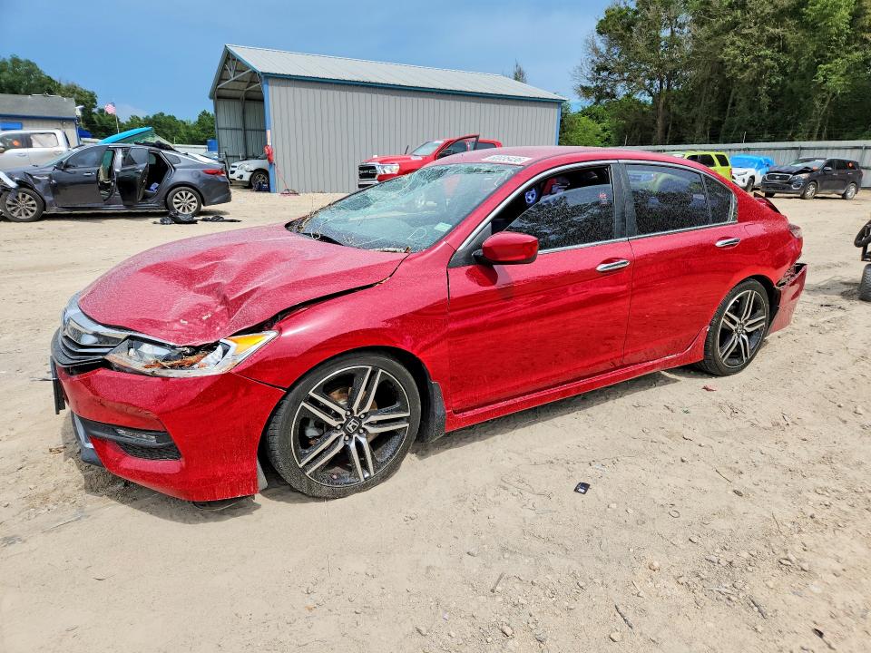 60035436 :رقم المزاد ، 1HGCR2F15HA091479 vin ، 2017 Honda Accord مزاد بيع