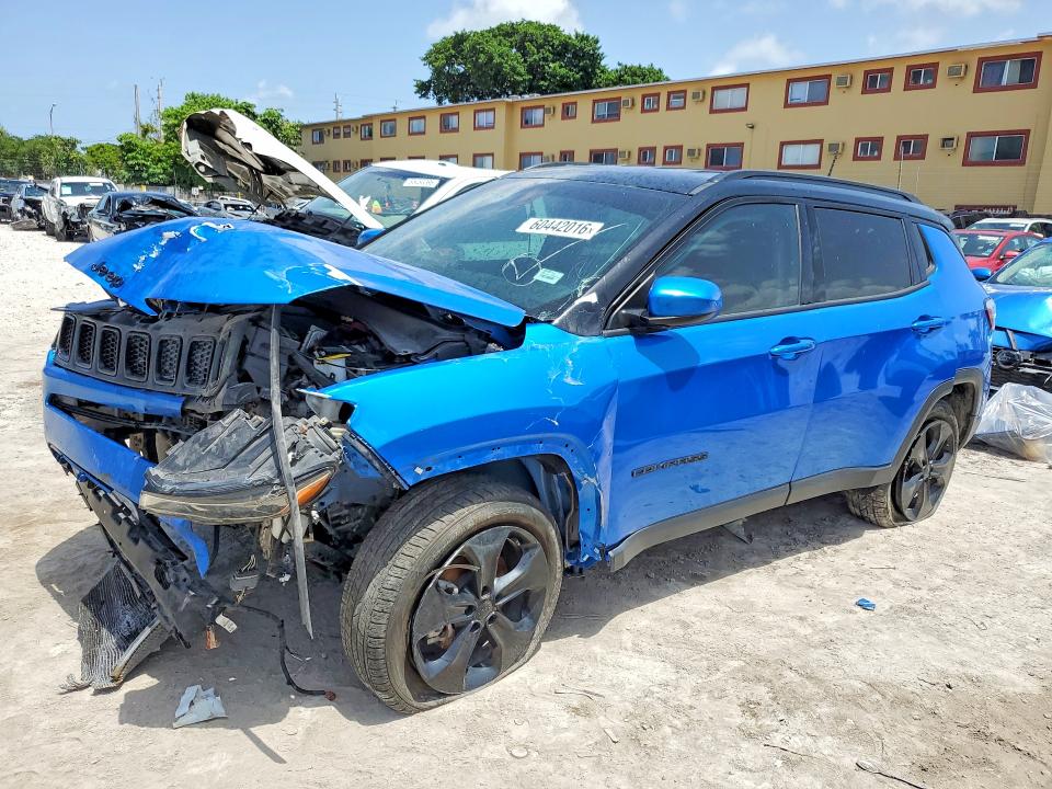 2019 Jeep Compass მანქანა იყიდება აუქციონზე, vin: 3C4NJCBB4KT676847, აუქციონის ნომერი: 60442016