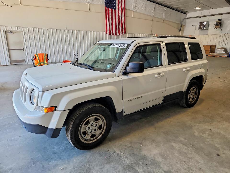 Продажа на аукционе авто 2016 Jeep Patriot, vin: 1C4NJPBA2GD743506, номер лота: 61129506