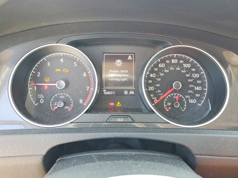 2019 Volkswagen Golf Alltrack მანქანა იყიდება აუქციონზე, vin: 3VWM17AUXKM512032, აუქციონის ნომერი: 61759886