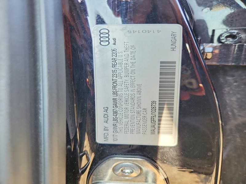 Продаж на аукціоні авто 2018 Audi A3, vin: WAUAUGFF9J1028739, номер лоту: 58034746