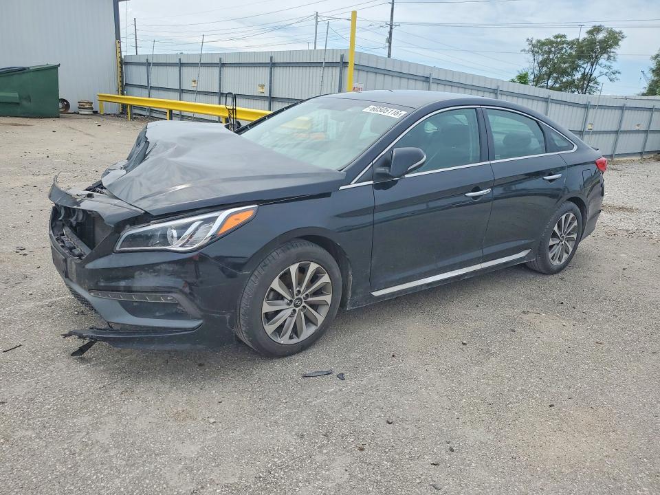 Auction sale of the 2015 Hyundai Sonata, vin: 5NPE34AF5FH174472, lot number: 60505116