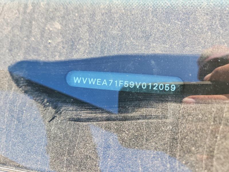Продажа на аукционе авто 2009 Volkswagen Eos, vin: WVWEA71F59V012059, номер лота: 62452386
