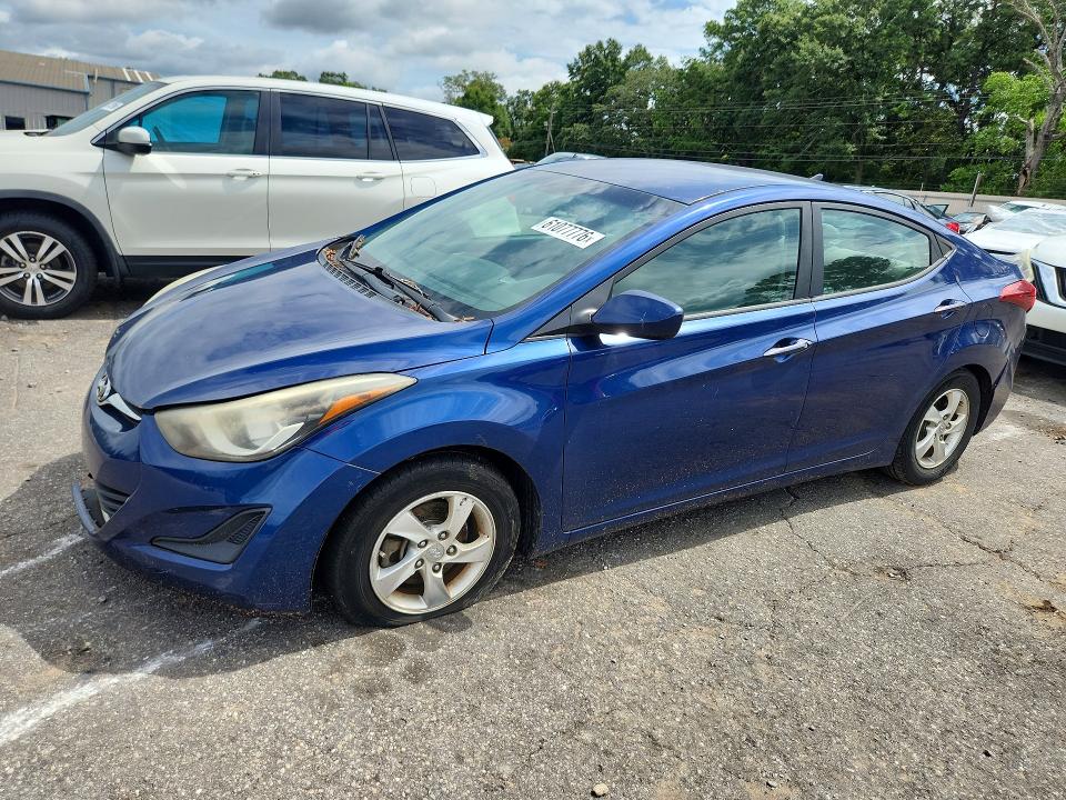 Продажа на аукционе авто 2015 Hyundai Elantra, vin: 5NPDH4AE0FH567879, номер лота: 61077776