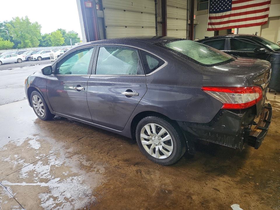 62863836 :رقم المزاد ، 3N1AB7AP4EL627655 vin ، 2014 Nissan Sentra مزاد بيع