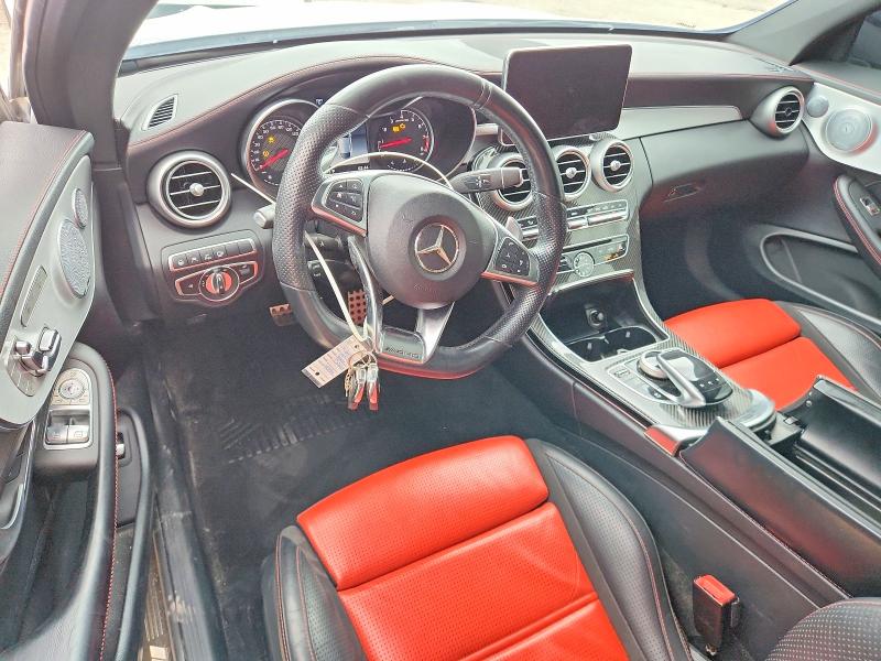 60623906 :رقم المزاد ، WDDWJ8GB4JF714974 vin ، 2018 Mercedes-benz C مزاد بيع