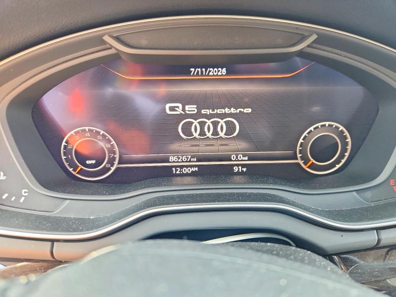 Aukcja sprzedaży 2018 Audi Q5, vin: WA1BNAFY9J2243111, numer aukcji: 60216476