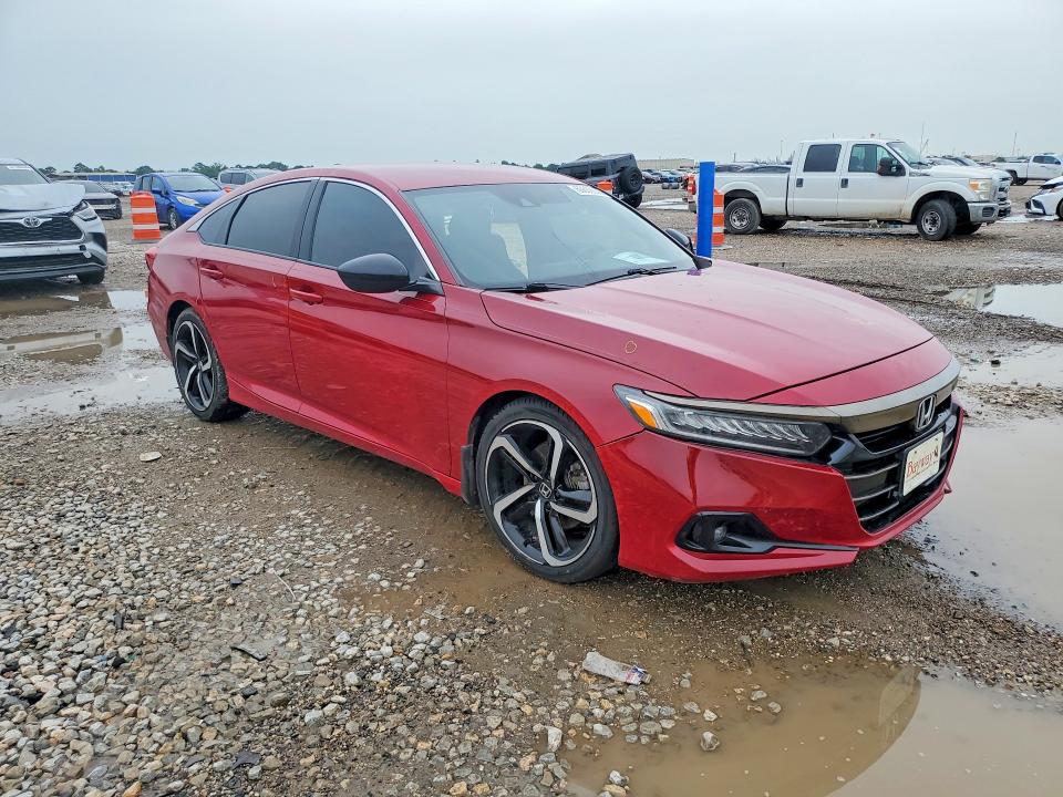 2021 Honda Accord მანქანა იყიდება აუქციონზე, vin: 1HGCV1F30MA077975, აუქციონის ნომერი: 60889606
