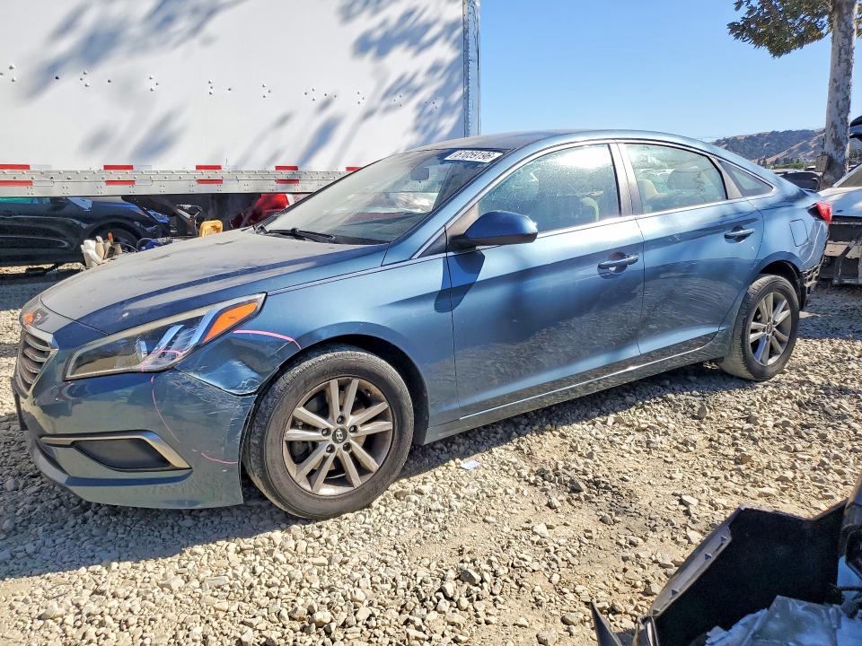 2017 Hyundai Sonata მანქანა იყიდება აუქციონზე, vin: 5NPE24AF4HH455412, აუქციონის ნომერი: 61059196