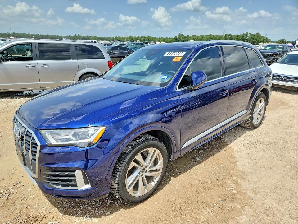 2021 Audi Q7 მანქანა იყიდება აუქციონზე, vin: WA1LJAF75MD025263, აუქციონის ნომერი: 61472016