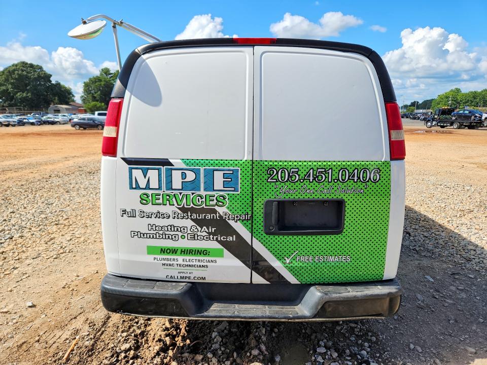 2011 Chevrolet Express G2500 მანქანა იყიდება აუქციონზე, vin: 1GCWGFCA5B1165388, აუქციონის ნომერი: 60829166