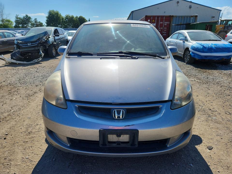 63312636 :رقم المزاد ، JHMGD38437S818833 vin ، 2007 Honda Fit مزاد بيع